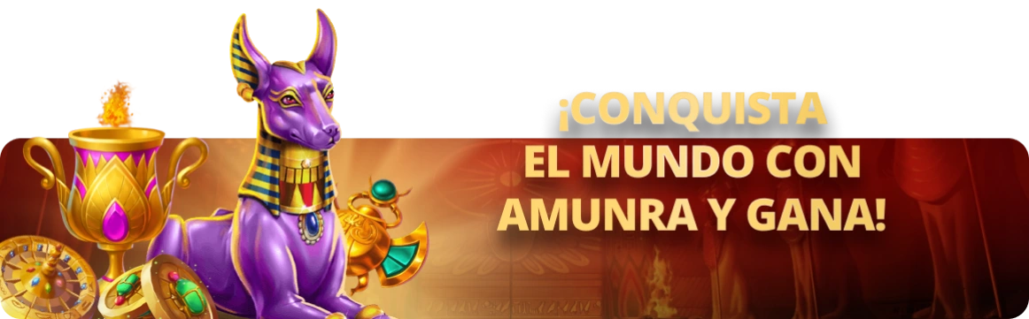 El mundo con Amunra Casino y gana